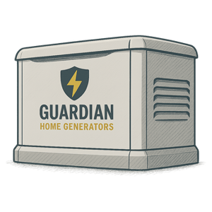 Guardian Home Generator With Logo